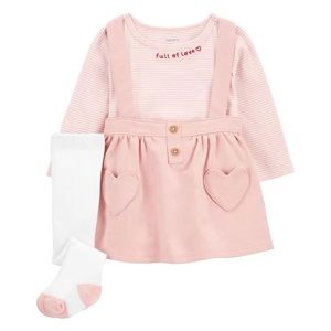 Full of Love Baby girl Jumper Set